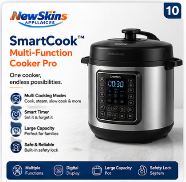 NewSkins™ SmartCook Multi-Function Cooker Pro